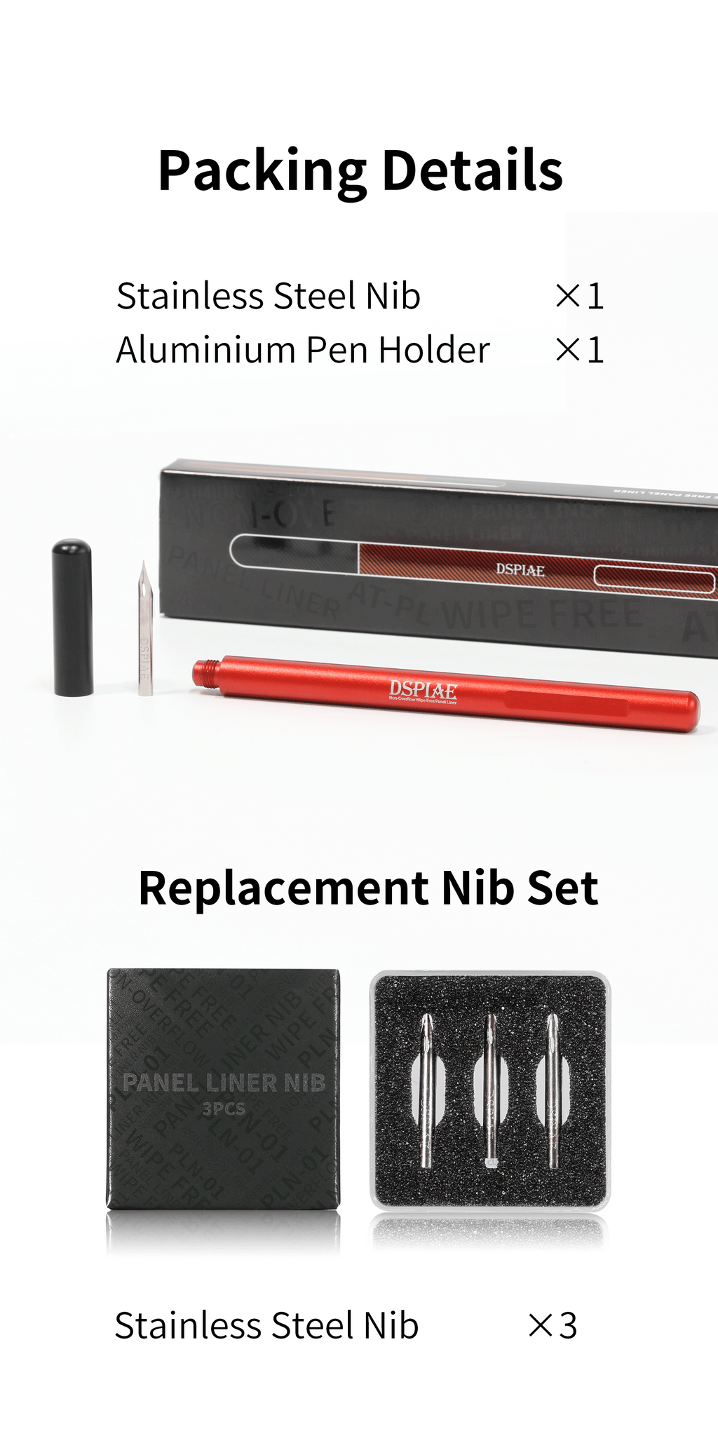 AT-PL Aluminium panel Line Pen