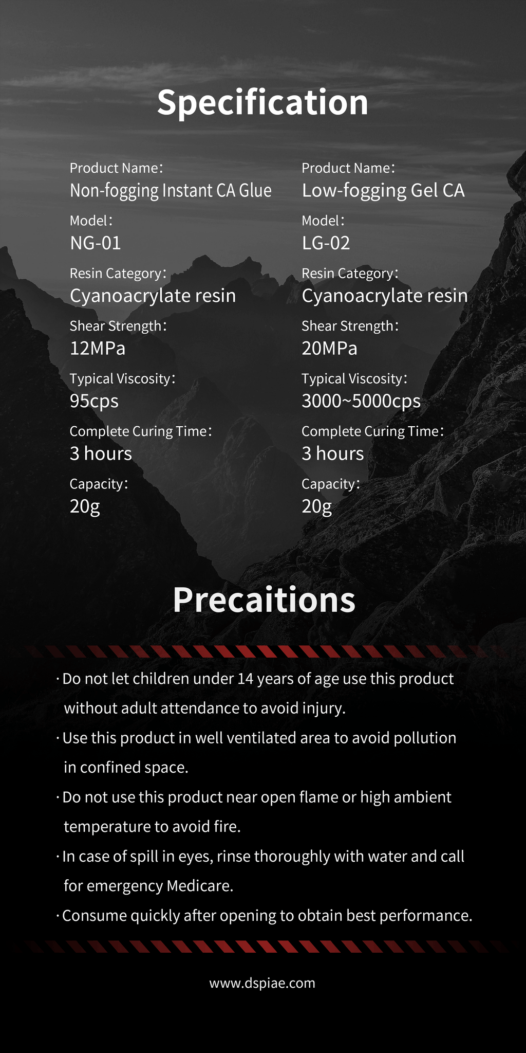 NG-01 & LG-02 Super Glue
