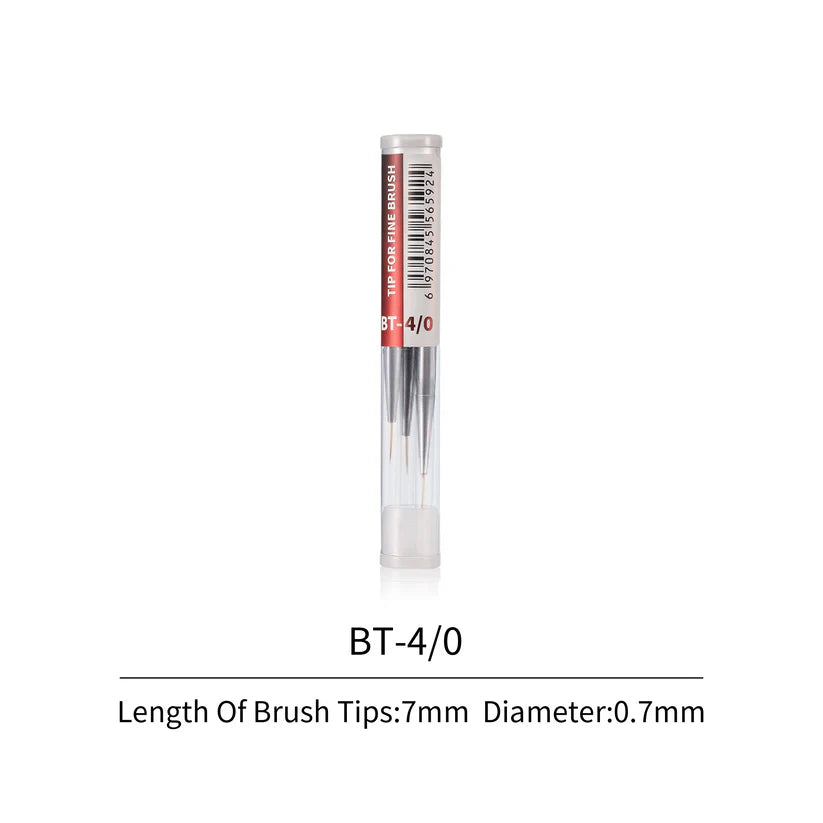 AT-FB Aluminum Shank Interchangeable Fine Tip Brush