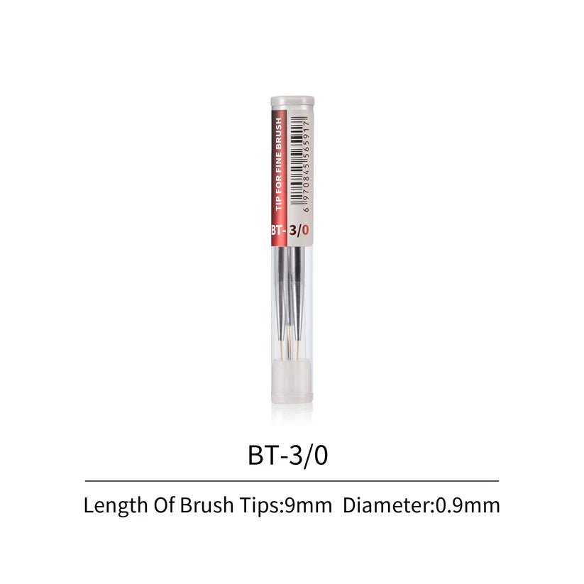 AT-FB Aluminum Shank Interchangeable Fine Tip Brush