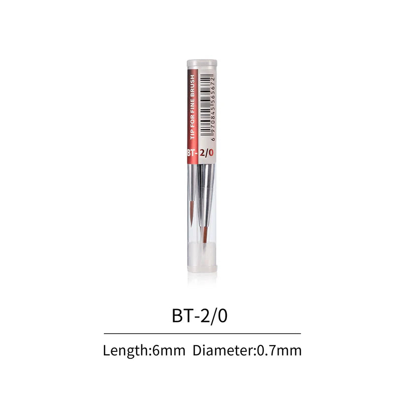 AT-FB Aluminum Shank Interchangeable Fine Tip Brush