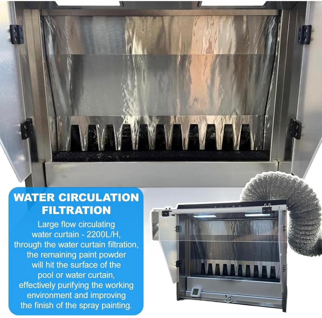 Waterfall Spray Booth