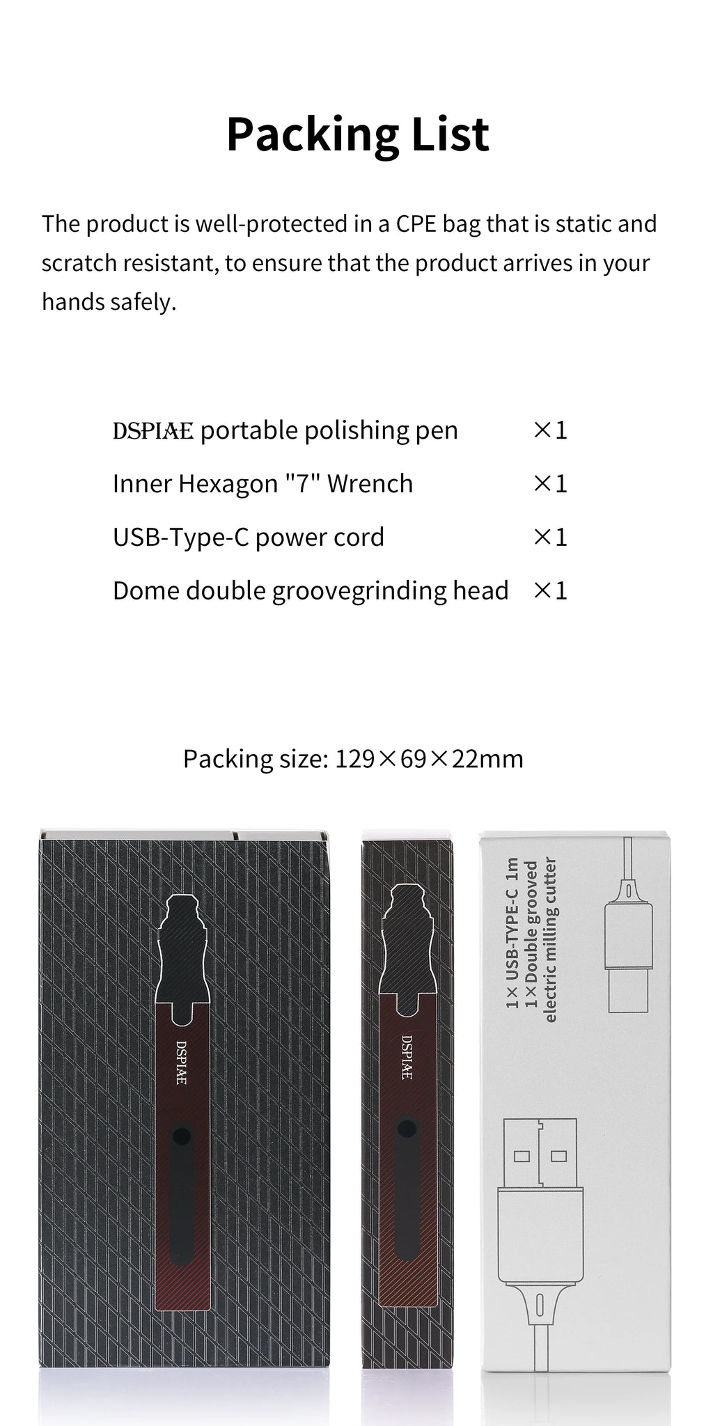 ES-P Portable Electric Sharpening\sanding\polish Pen
