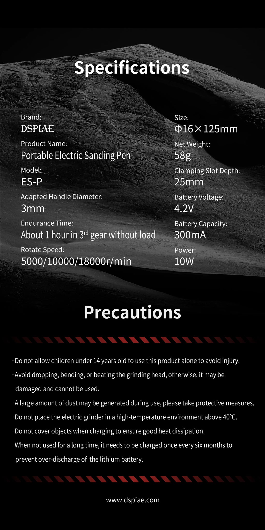 ES-P Portable Electric Sharpening\sanding\polish Pen