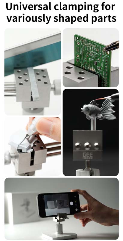 GH-TV GEEHOBBY Stainless Steel Hobby Vise