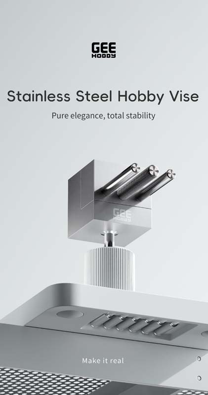 GH-TV GEEHOBBY Stainless Steel Hobby Vise