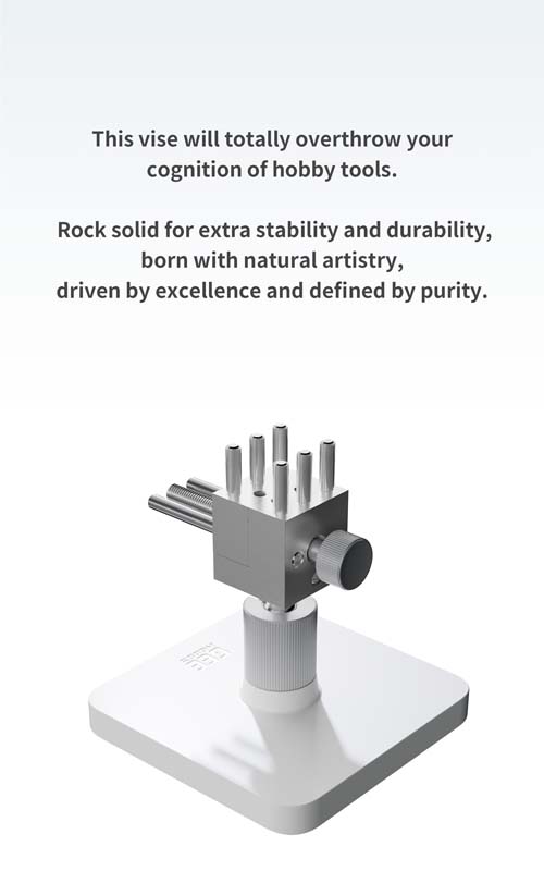 GH-TV GEEHOBBY Stainless Steel Hobby Vise