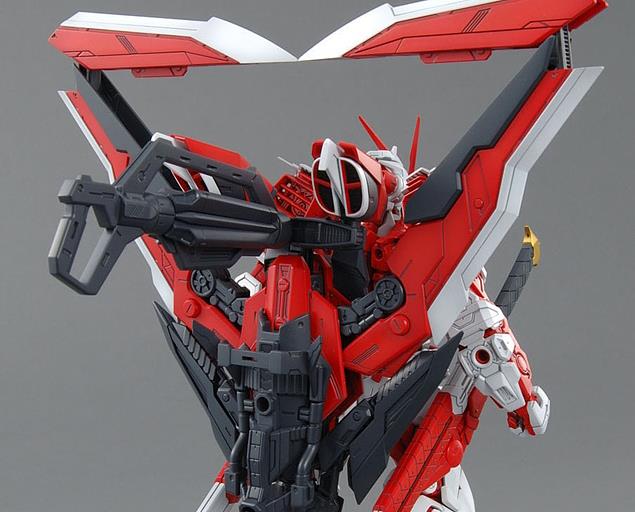 MG 1/100 MBF-P02KAI Gundam Astray Red Frame