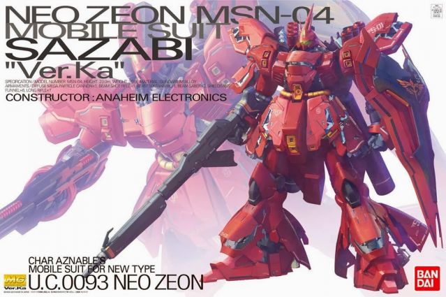 MG 1/100 Sazabi Ver.Ka