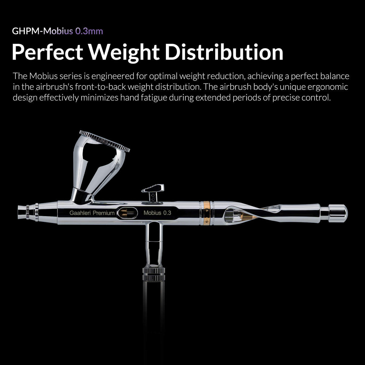 Gaahleri - GHPM-Mobius 0.3mm Airbrush
