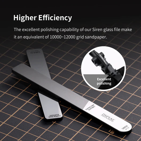 MSF/SF Siren-Glass Mirror Polshing File