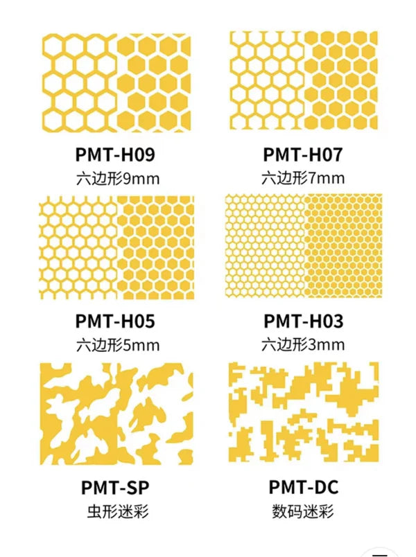 PMT Precut Masking Tape Irregular Shape