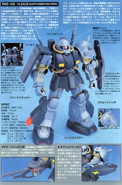 HG 1/144 Hi-Zack EFSF