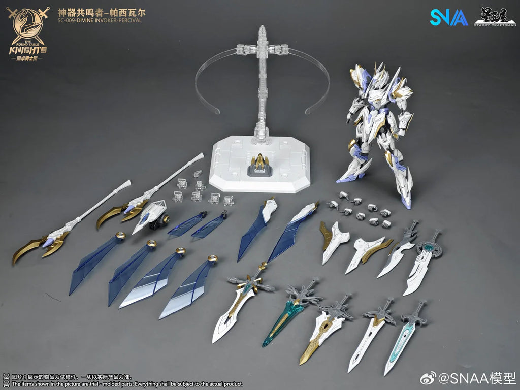 SNAA 1/144 Divine Invoker-Percival (Deluxe Ver.)