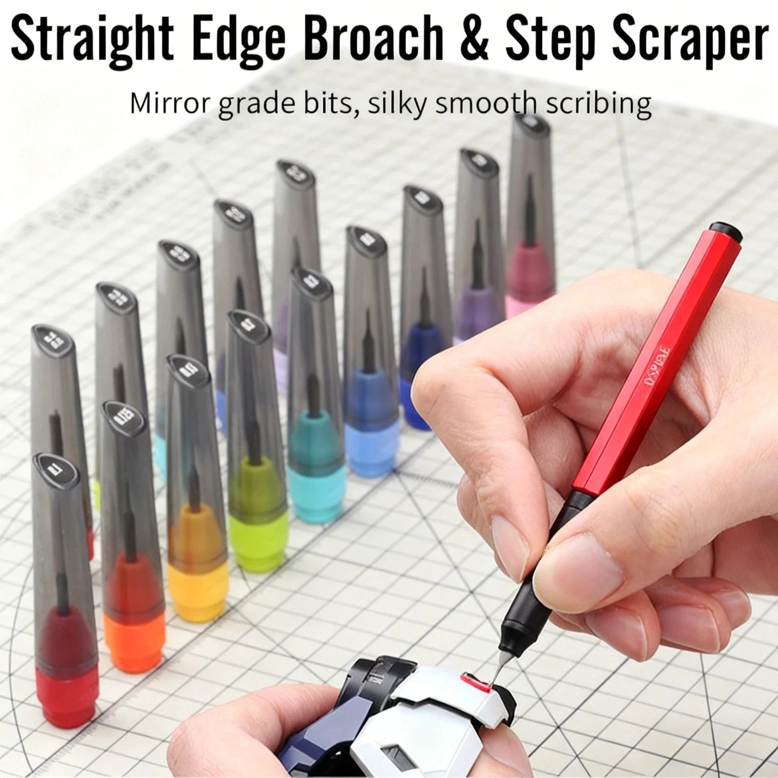 ZPB / GS Straight Edge Broach Push Knife & GS Step Scraper